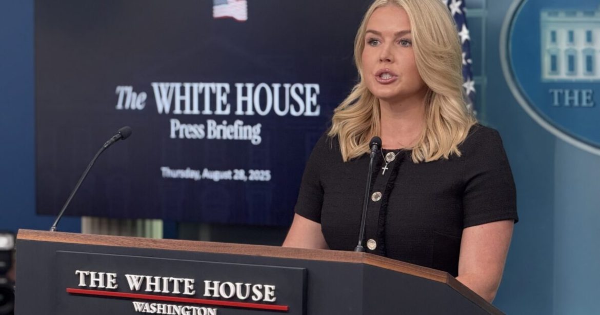 WATCH LIVE: White House Holds Press Briefing Amid Government Shutdown, Portland National Guard Deployment – 1 PM ET