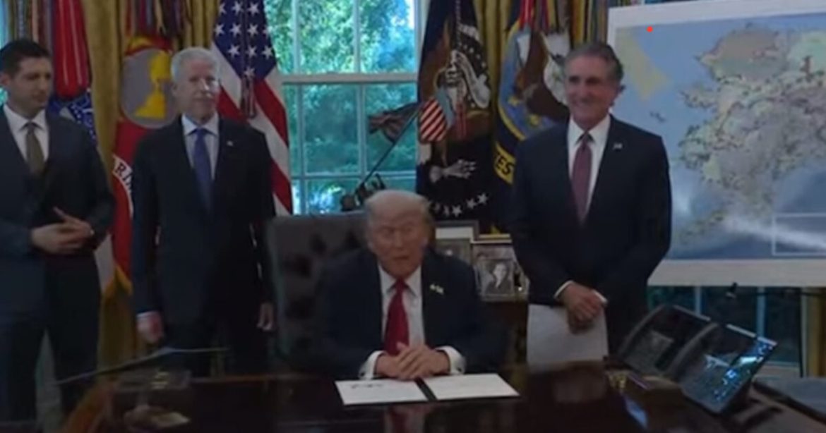 (VIDEO) Trump Signs Executive Order Reopening Ambler Road Project in Alaska After Biden Killed Project