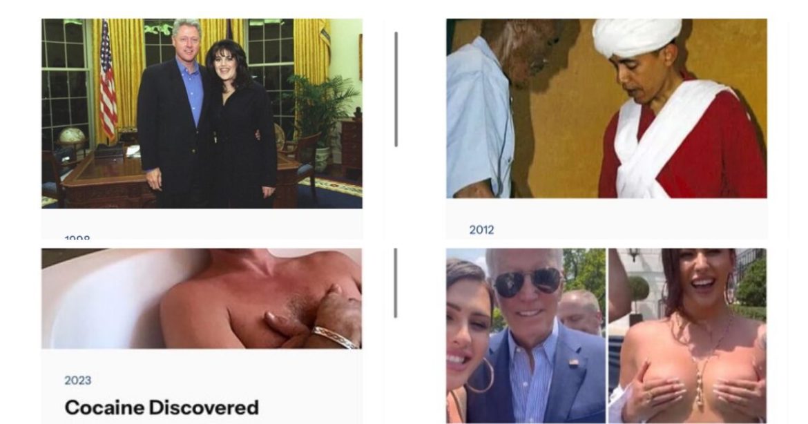 White House Savages Biden, Obama and Clinton with New Major Events Timeline