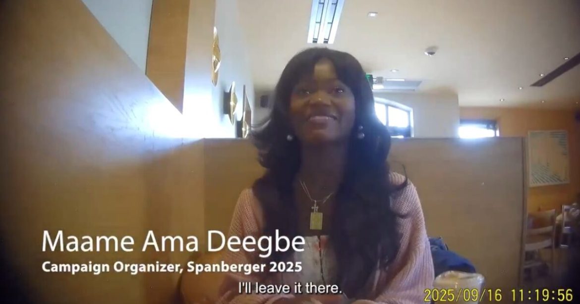 WATCH: Abigail Spanberger Campaign Organizer Busted on Undercover Video Laughing About Charlie Kirk’s Assassination