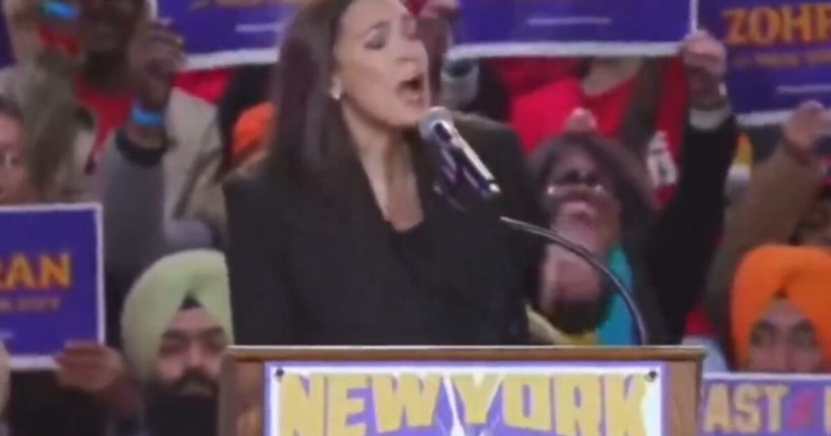 WTH?! AOC Goes On Unhinged Screaming Rant at Mamdani Rally (VIDEO)