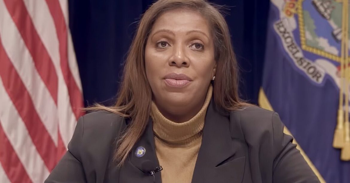 MAJOR BREAKING UPDATE: LETITIA JAMES INDICTED BY FEDERAL GRAND JURY IN EASTERN DISTRICT OF VIRGINIA – ONE COUNT OF BANK FRAUD