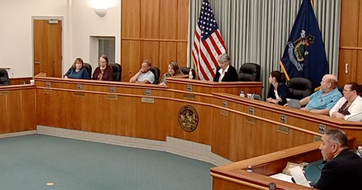 Protestors Attend Maine School Board Meeting, Start Undressing to Show How Young Girls Feel in Locker Rooms Being Exposed to Males (Video)
