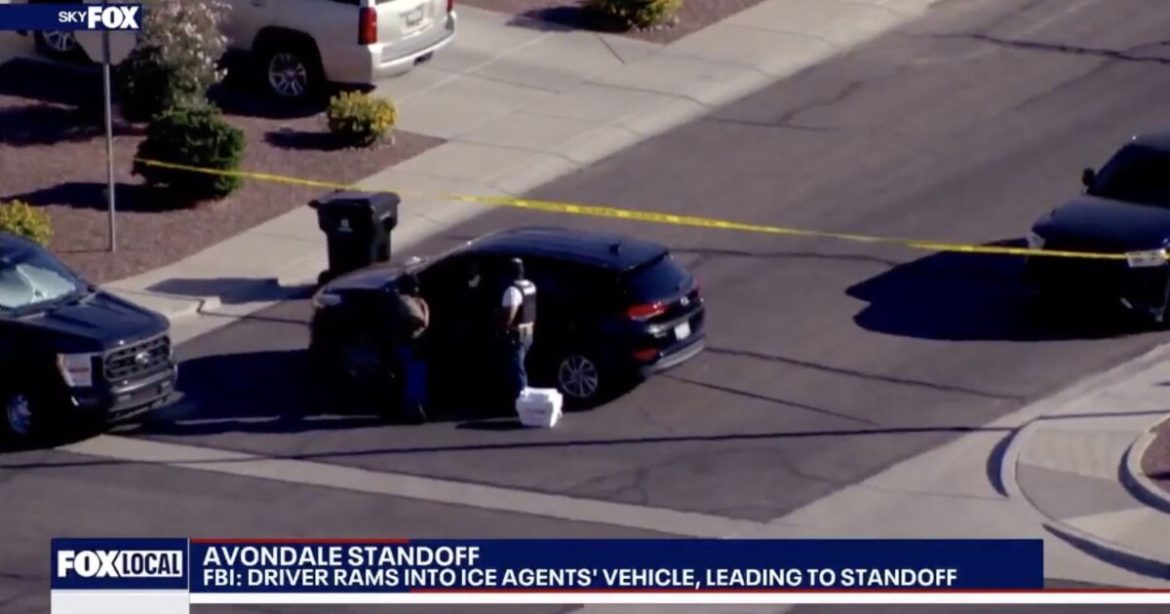 Two in Custody After Barricading Themselves Inside Home Following Alleged Ramming of ICE Vehicle During Arizona Traffic Stop — FBI Launches Investigation