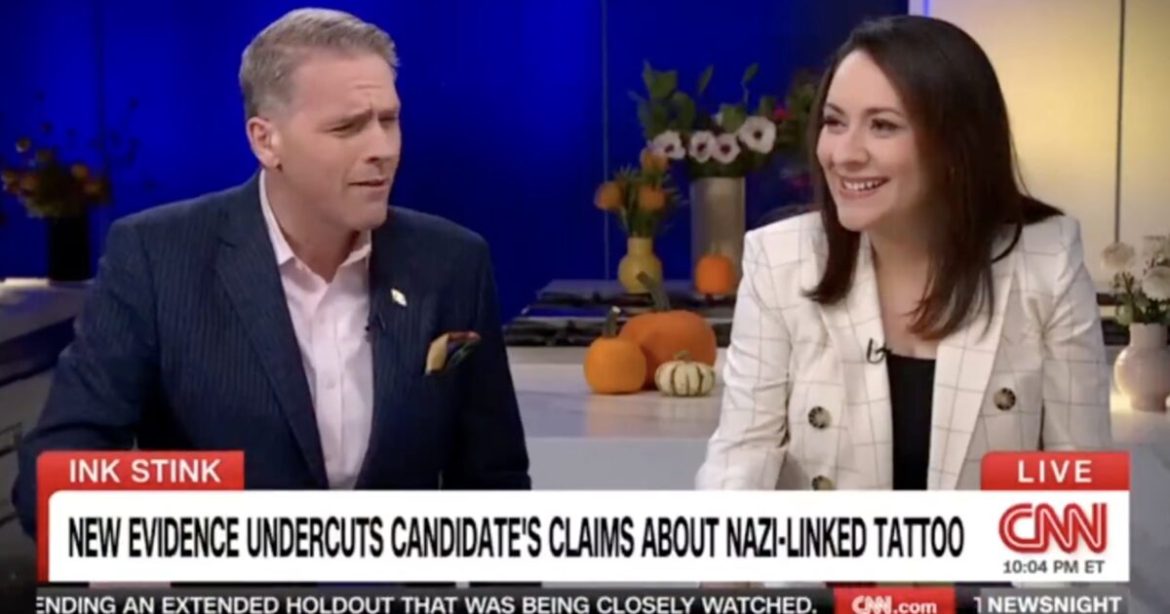 CNN’s Scott Jennings TORCHES Hypocrite Democrats — Exposes Radical Left’s Love Affair with a Candidate Sporting an ACTUAL Nazi Tattoo While Smearing Trump as “Hitler”