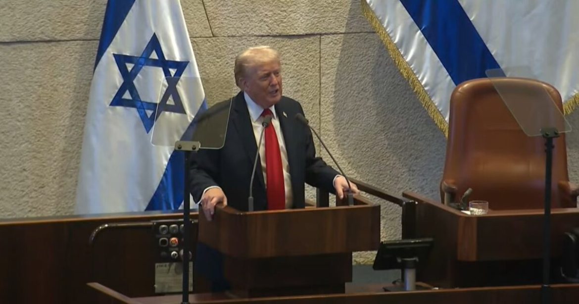 “Today the Skies Are Calm, the Guns Are Silent” – President Trump Delivers Historic Speech in the Knesset After Isreal-Hamas Peace Deal Goes into Effect