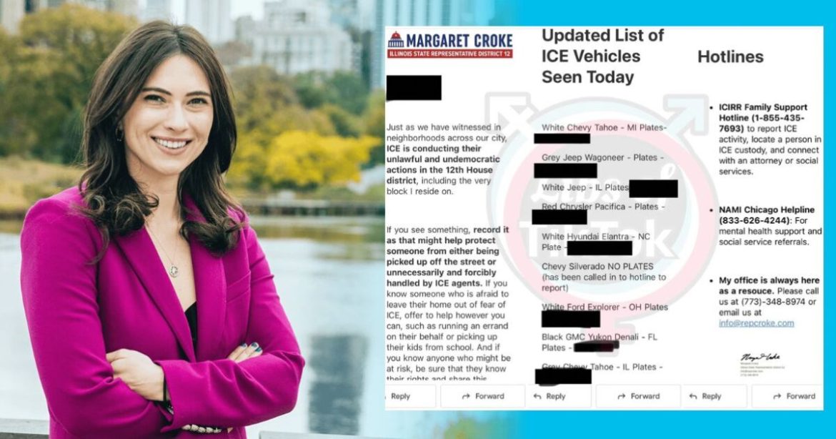 UPDATE: DHS Refers Illinois State Rep. Margaret Croke to DOJ for Sending Out Email Doxxing ICE Agents